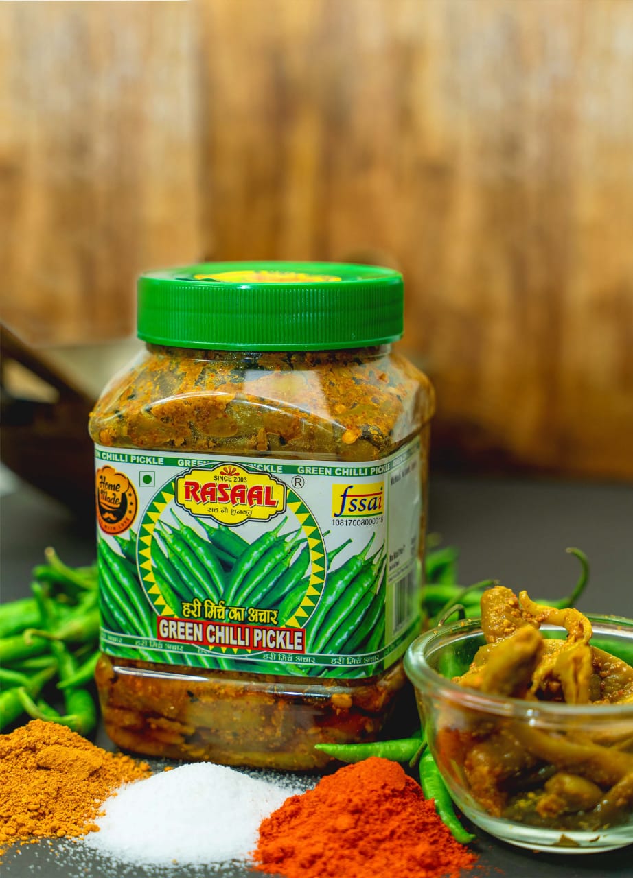 GREEN CHILLE PICKLE DRY-1KG